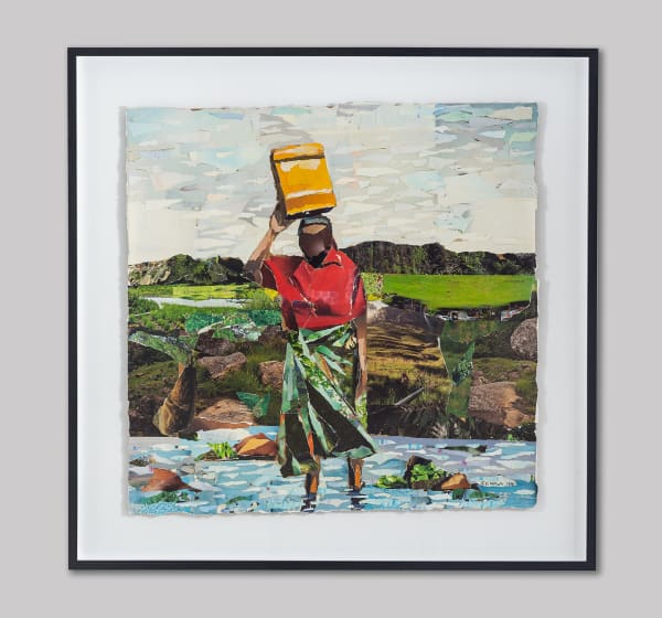 John Vusi Mfupi, Yellow bucket, 2024