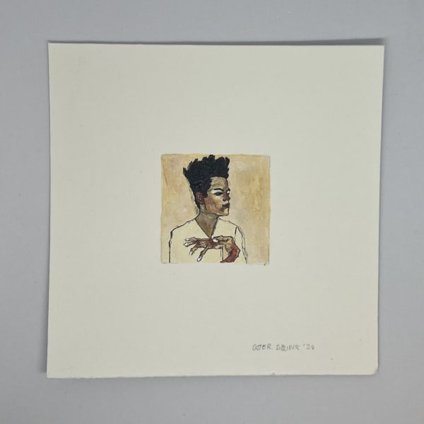 Sister.Siblings, Egon Schiele Self Portrait #1, 2024