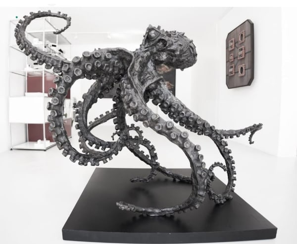 Steven John Wilkins, Striding Octopus, 2024