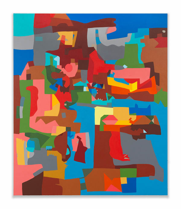 Candida Alvarez, Pica, Pica 4, 2021