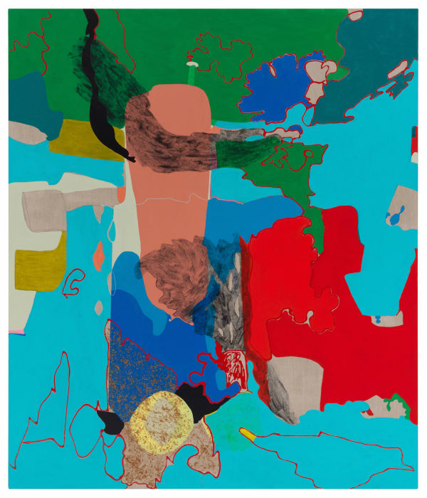 Candida Alvarez, A Wing, A Halo, 2019