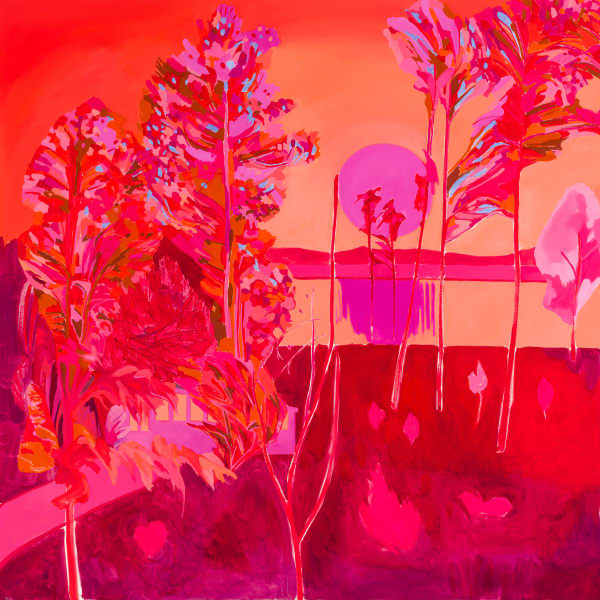 Charlotte Brisland, Pink Dusk, 2025