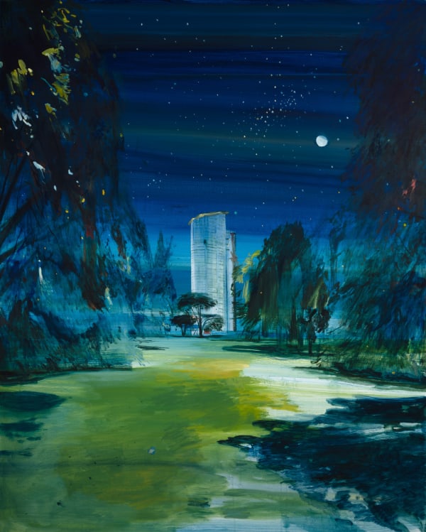 Calum McClure, Scaffolded Pagoda, Kew Gardens, 2019