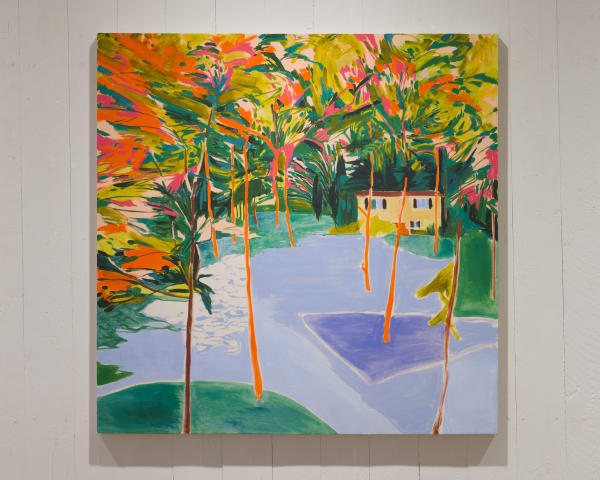 Charlotte Brisland - Lilac and Clementine desert, 2024