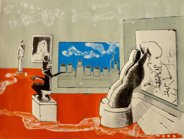 Stephen Farthing RA, The Museum of Gifts : Chichester, 2017