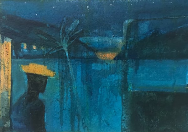 Pippa Blake, Caribbean Nights (after Derek Walcott)