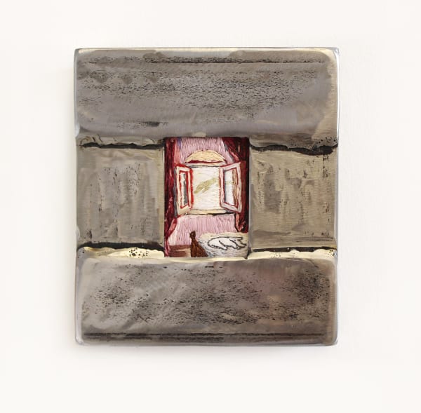 YiMiao Shih, Room with Red Curtains, 2024/25