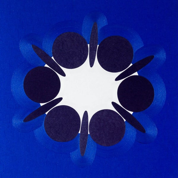 Jane Harris, Pearling Blue, 2017