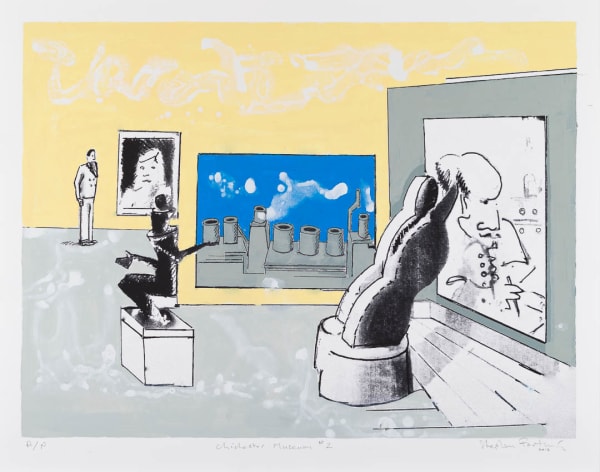 Stephen Farthing RA, Chichester Museum 2, 2017
