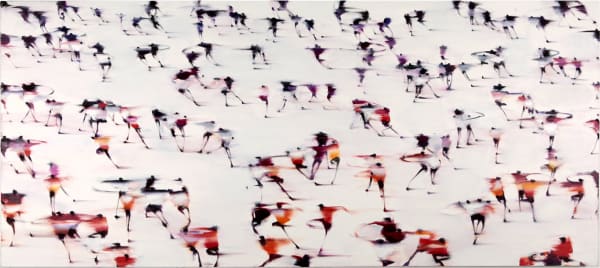 Jonathan Huxley, Red Figurescape, 2017