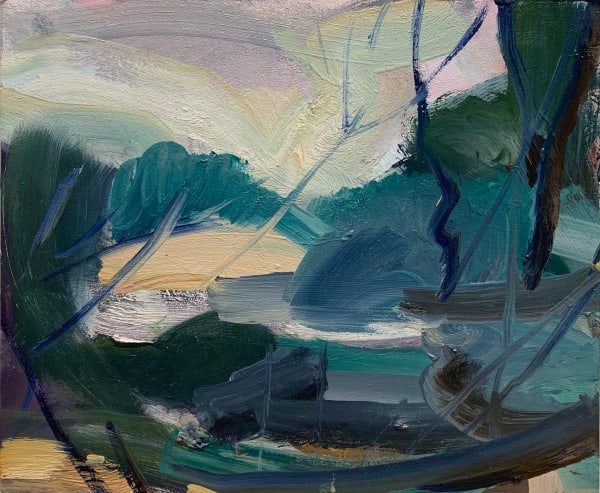 Lindy Guinness, Lake Gestures, 2019