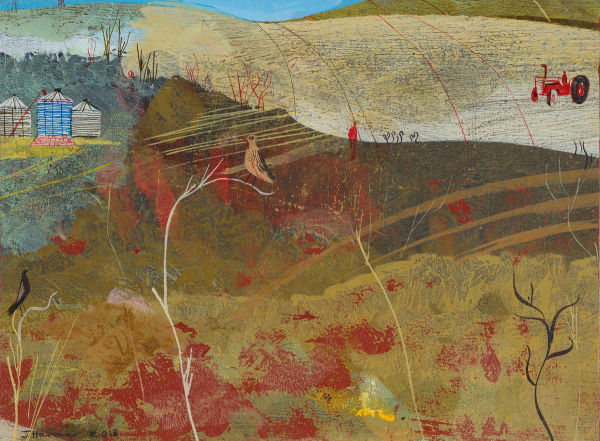 John Harmer, Red Tractor, 2018