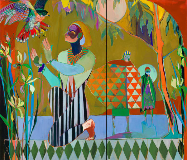 Charlotte Evans, Hope is the thing with feathers, 2023