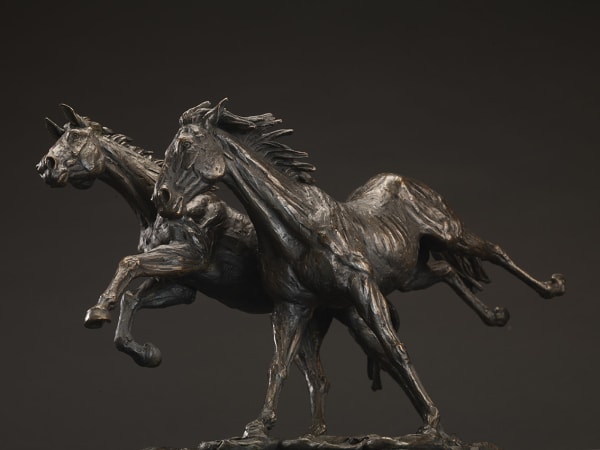 Hamish Mackie, Goodman's Two Horses Running Together, 2014