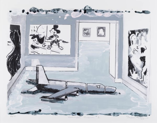 Stephen Farthing RA, Washington Museum 2, 2017