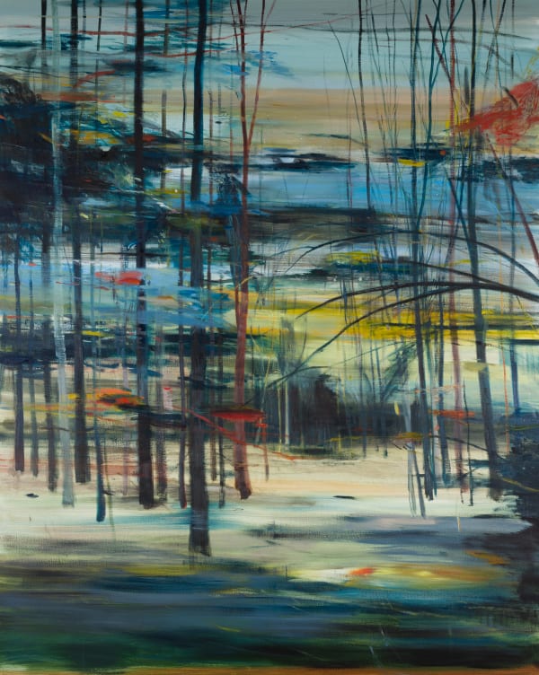 Calum McClure, Moon Through The Trees, 2019