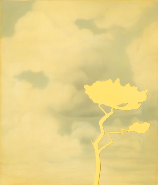 Kerry Harding, Clouds pass above her head, 2021