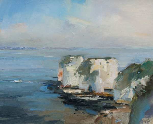 David Atkins, Autumn Afternoon, Old Harry Rocks, 2017