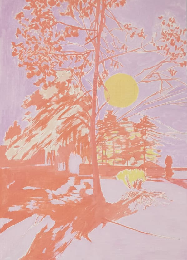 Charlotte Brisland, Violet Sun, 2024