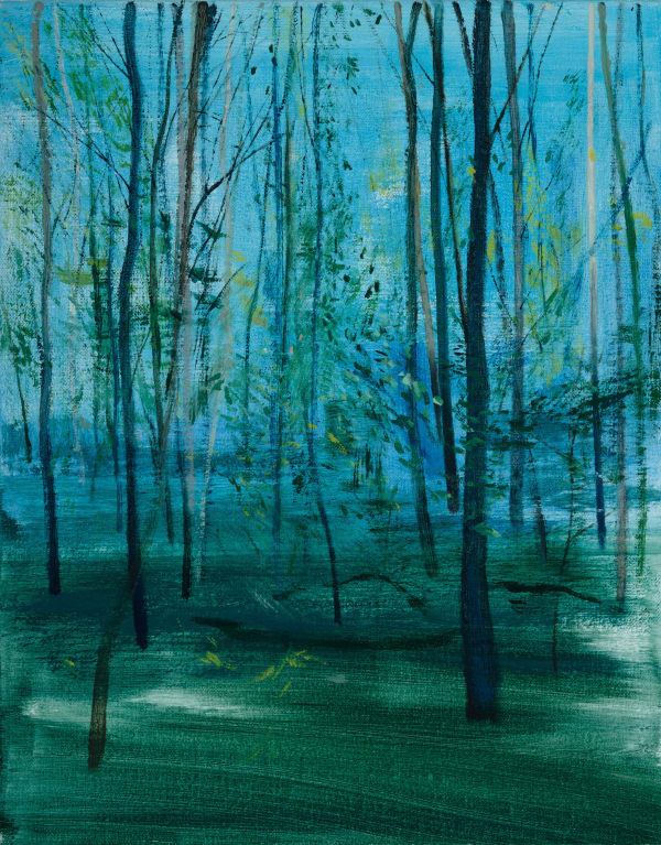 Calum McClure, Group of Suburban Trees, 2020