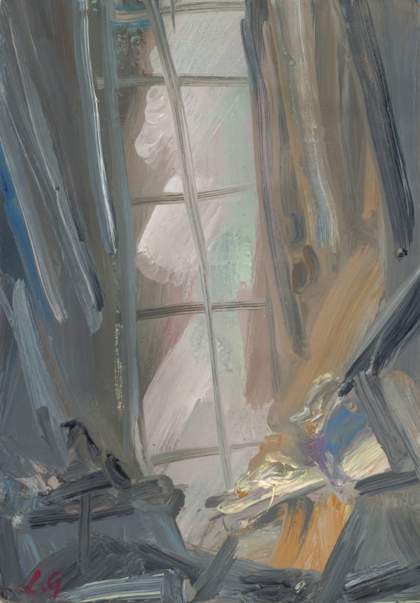 Lindy Guinness, The Edge of the Outside Oak, 2020