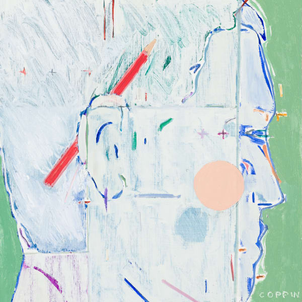 Fred Coppin, Pencil Behind Ear, 2023