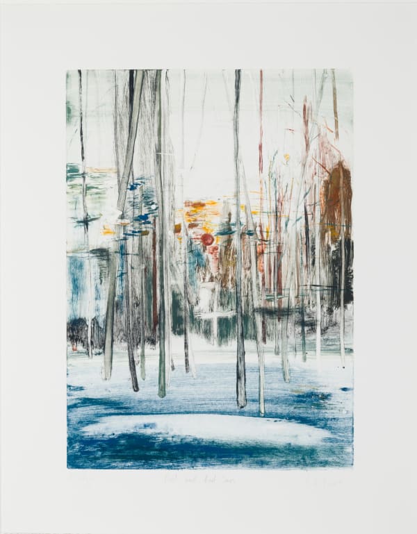 Calum McClure, Pool and Red Sun, 2021