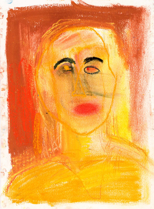 Alice Kettle Drawings, Yellow Woman, 2019