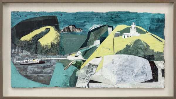 Jeremy Gardiner, Turquoise Harbour, Lundy South Lighthouse, 2016