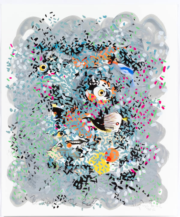 Stephen Farthing RA, The Miracle of the Reef, 2015