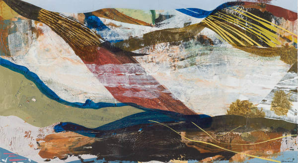 John Harmer, Yellow Striped Hill, 2018