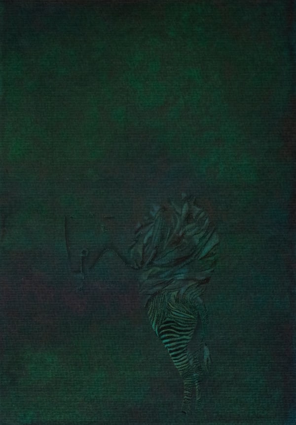 Hira Mansur, Into the murky waters, 2022