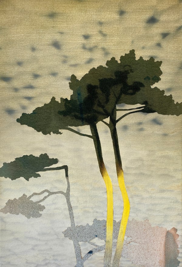 Kerry Harding, Held slanting in the sky , 2025