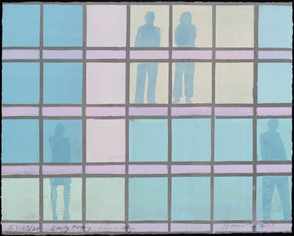 Tom Hammick, Early morning above a city, 2015