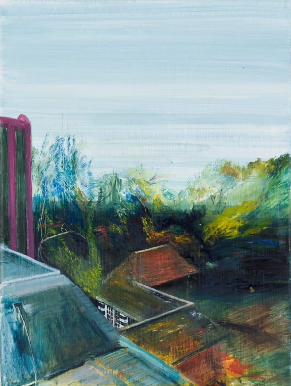 Calum McClure, Palm Tree, Monkton House, 2019