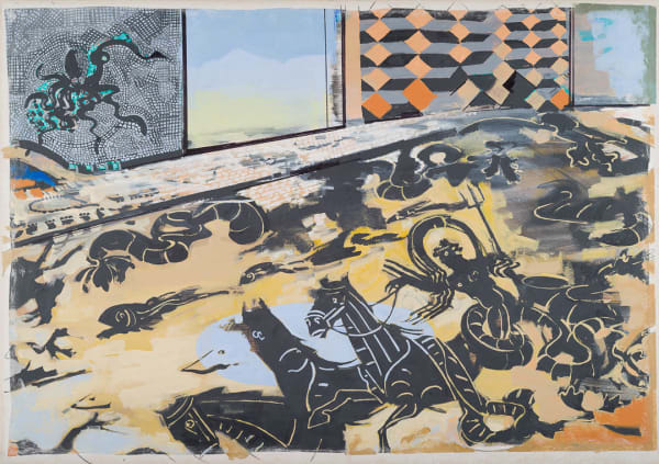 Stephen Farthing RA, The Museum of Pictorial Floors, Rome