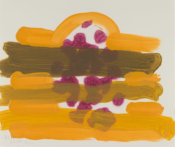 Howard Hodgkin, Grape Harvest, From After All, 2015-2016