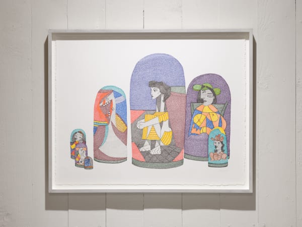 Irene Lees, Picasso's Women, Russian Dolls, 2019