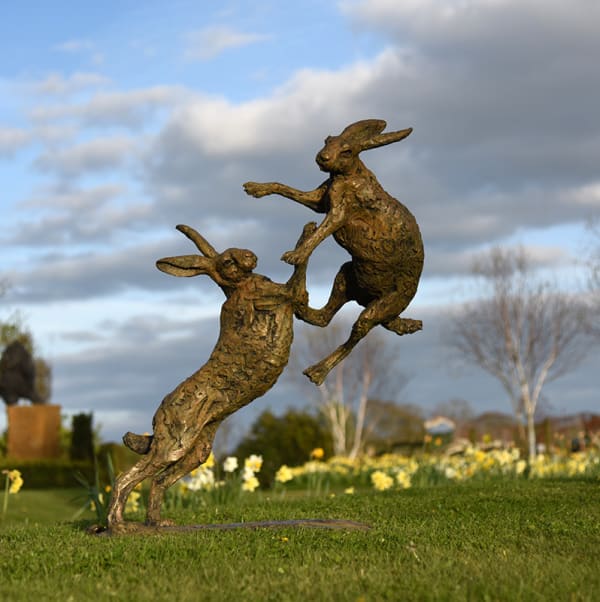 Hamish Mackie, Boxing Hares, 2017