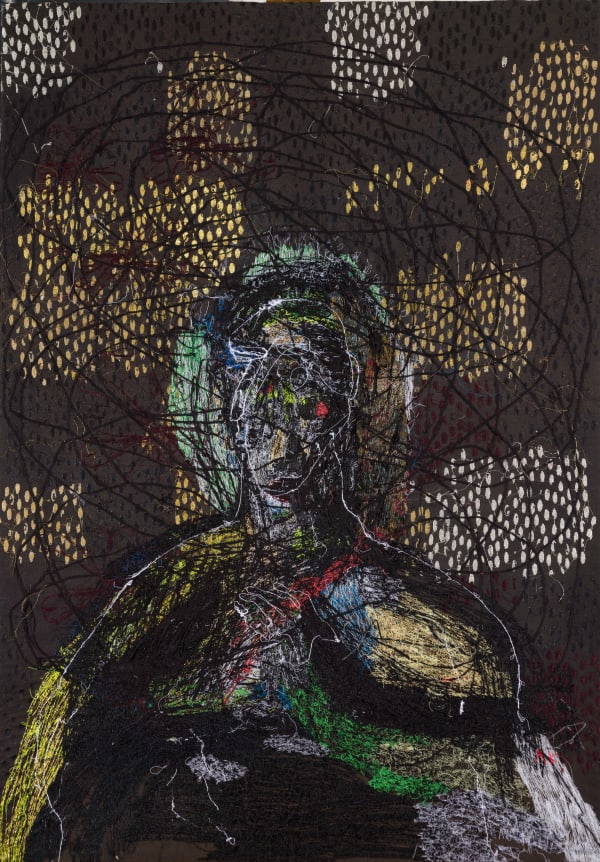 Alice Kettle, Green, Gold and Black, 2023