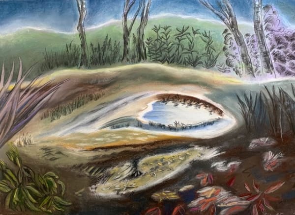 Carol Francis, Dusk on the Motte