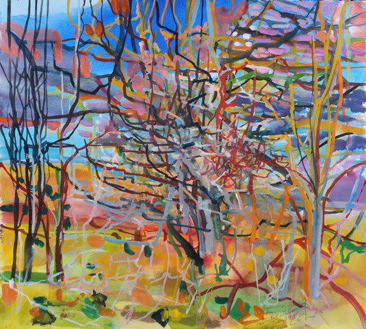 Catrin Webster, Study of Light; mid Wales dusk