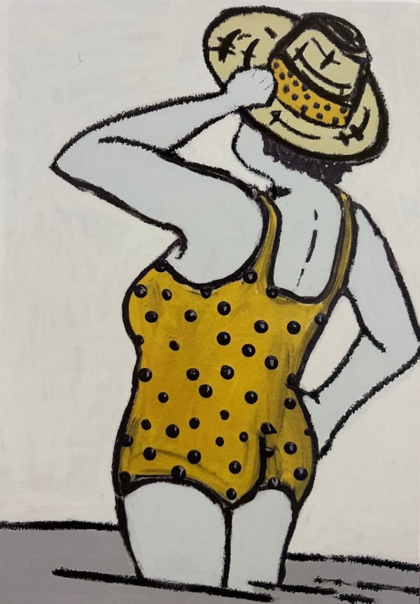 Claire Wigley, Janet Wears Her Hat Everywhere 1