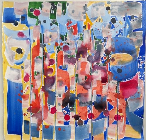 Catrin Webster, A Walk: Winter Garden, Last Light, Mapping