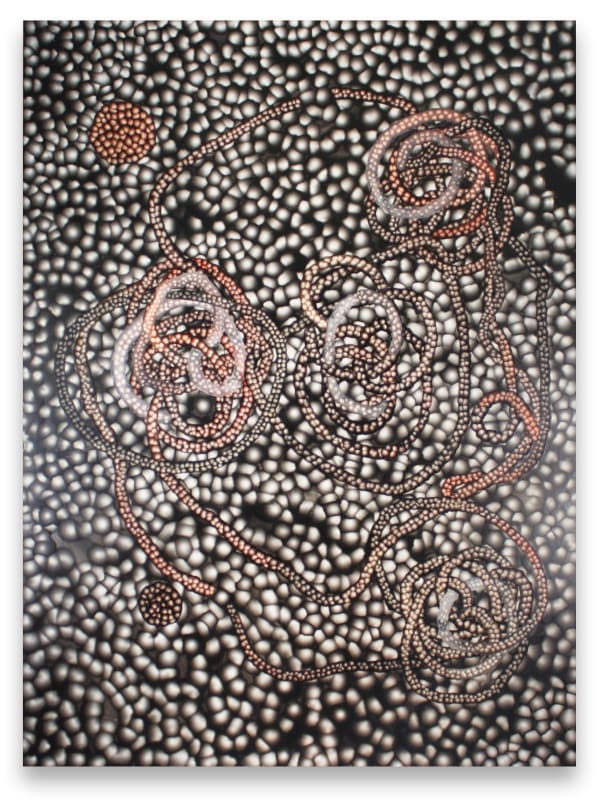 Ross Bleckner, Selective Behavior, 1999