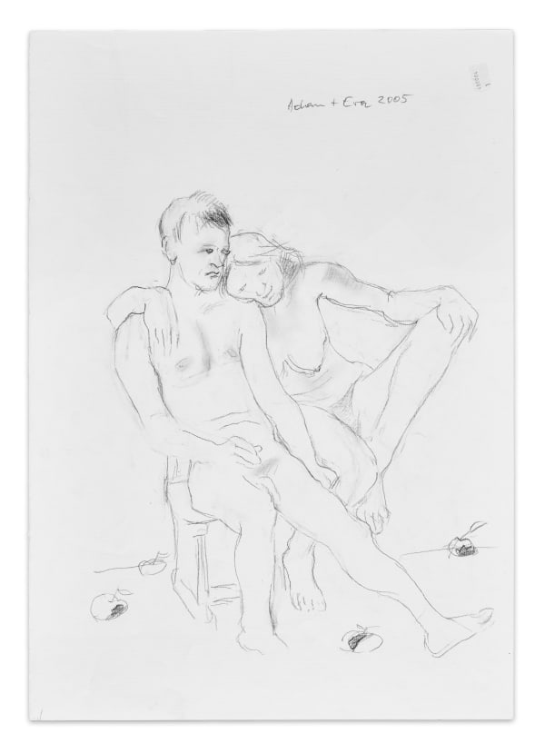 Maria Lassnig, Adam + Eva, 2005