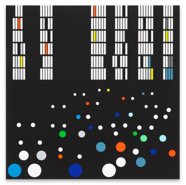 Sarah Morris, Metropolis, 2017