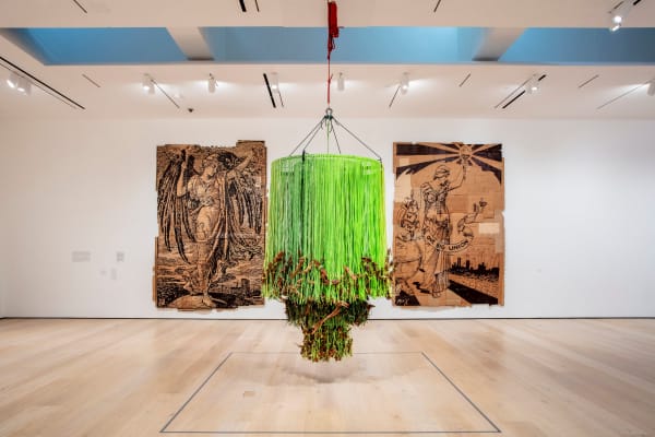 Andrea Bowers, Memorial to Arcadia Woodlands Clear-Cut, 2013