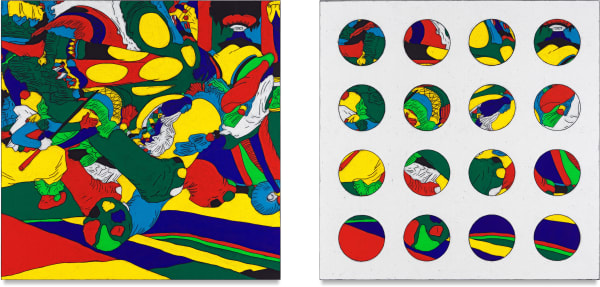 Matt Mullican, Untitled (Abstract Elephant, August 31, 1924), 2022