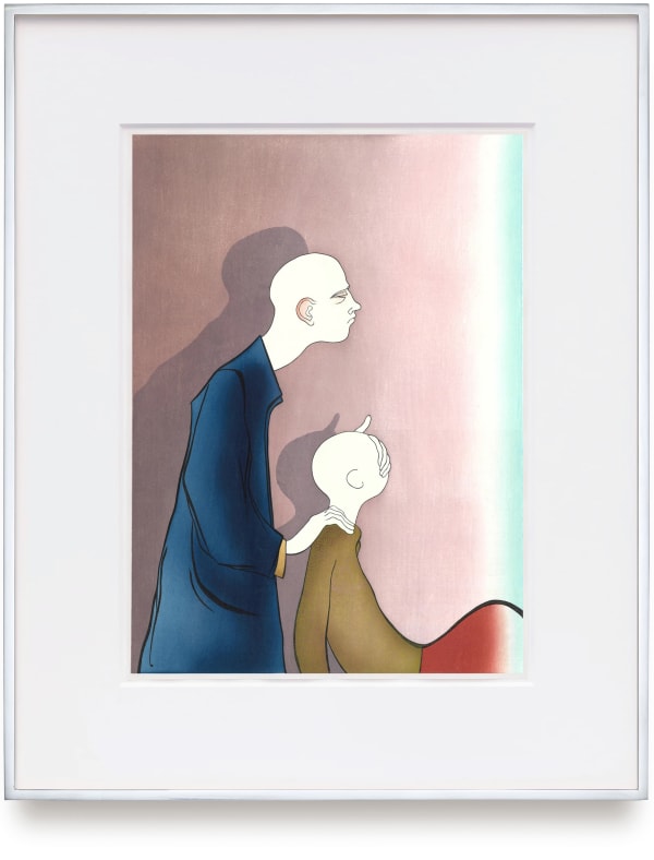 Sanya Kantarovsky, Curtain, 2019